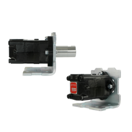 SMS hidraulinis variklis, darbinis tūris: 125 cm3/aps., greitis: 600 aps./min., plokštės kampas 90° ir įvorė