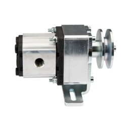 Guolių pavara, kairiojo krumpliaračio hidraulinis siurblys, 4,70 cm3/aps., 1 grupė + laikiklis ir skriemulys