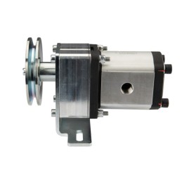 Guolių pavara, kairiosios pavaros hidraulinis siurblys, 16 cm3/aps., 2 grupė + laikiklis ir skriemulys