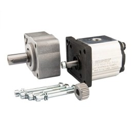 Dešinės pavaros hidraulinis siurblys, 1 grupė, dešinės rotacijos, našumas: 6,25 cm3/aps., našumas (1500 aps./min.): 9,37 l/min. 