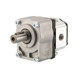 Dešinės pavaros hidraulinis siurblys, 1 grupė, dešinės rotacijos, našumas: 7,60 cm3/aps., našumas (1500 aps./min.): 11,40 l/min.