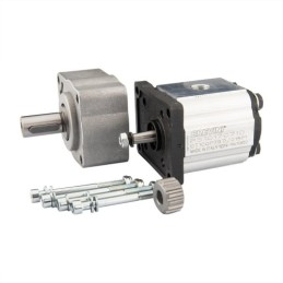 Dešinės pavaros hidraulinis siurblys, 1 grupė, dešinės rotacijos, našumas: 7,60 cm3/aps., našumas (1500 aps./min.): 11,40 l/min.