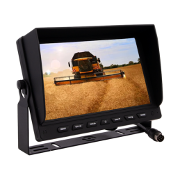 Stebėjimo komplektas, galinio vaizdo kamera, 12 V, 24 V, 9 colių monitorius