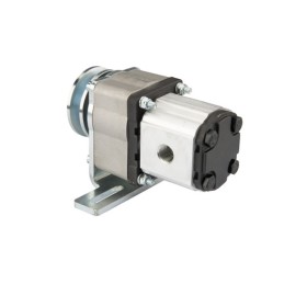 Guolių pavara, kairiosios pavaros hidraulinis siurblys, 3,80 cm3/aps., 1 grupė + laikiklis ir skriemulys