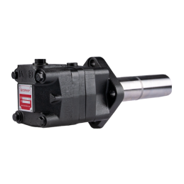 SMS hidraulinio variklio darbinis tūris: 100 cm3/aps. Apsūkiai: 750 aps./min. Komplekte yra PTO įvorė.