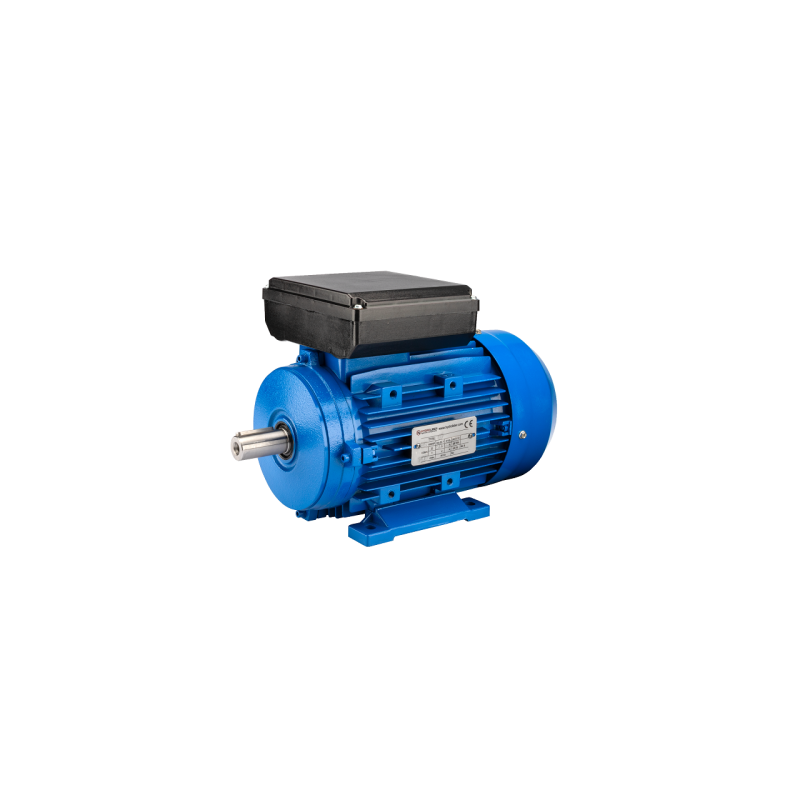 230 V B3 1,5 kW G90 1420 aps./min. W24 variklis su įmontuotu paleidimo ir darbiniu kondensatoriumi