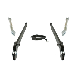 C-360 trijų taškų kablio komplektas. CBM kat. 1 šoniniai strypai, 800 ilgis, 20 storis + stabilizatoriai.