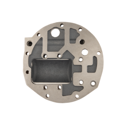 sekcijos hidraulinis skirstytuvas su naujo tipo dangteliu ir išleidimo anga išoriniam skirstytuvui, skirtas traktoriui „Ursus C-