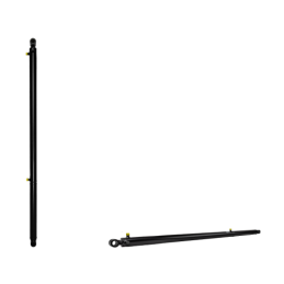 Dvigubo veikimo hidraulinis cilindras, kurio vilkimo ilgis: 1700 mm, eiga: 1020 mm CJ2F-50/32/1020