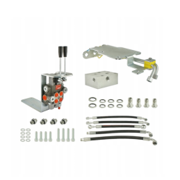 Komplektas gamyklinės hidraulikos modifikavimui ir išplėtimui Ursus C-330 traktoriuose