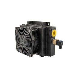 ST50 oro alyvos aušintuvas 230V su ventiliatoriumi, termostatu ir tvirtinimo elementais