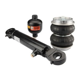 Pakabos amortizatorių komplektas Vienpusio veikimo cilindras 50/28/200 l: 415 U25 + Silfonas su jungtimis 130x2 + Hidraulinis ak