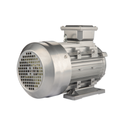 Trifazis 400 V elektros variklis, B3 tipo, galia: 4 kW, apsukos: 1430 aps./min., velenas 28 mm.