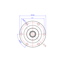 Vienpusio veikimo hidraulinio cilindro ilgis: 840 mm, eiga: 630 mm, CJ-80/45/630, skirtas „Cyklop“ krautuvui