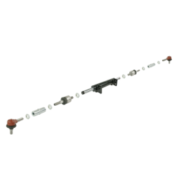 Hidraulinis vairo stiprintuvo cilindras, skirtas Ursus C-330, C-360, C-360-3P, Zetor 5211 - 7211. Skersai sumontuotas, 2 x 80 mm