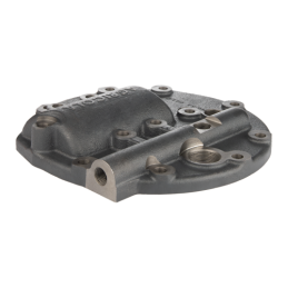 Dviejų sekcijų hidraulinis skirstytuvas su naujo tipo dangteliu ir išleidimo anga išoriniam skirstytuvui, skirtas traktoriui „Ur