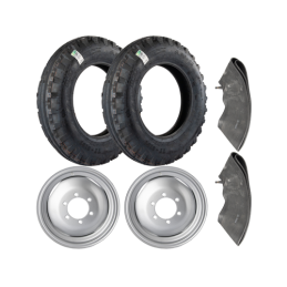 Pilnas priekinių ratų komplektas, padanga, ratlankis, kamera, Ursus C-330 C-360 MF3 T-25 6.00x16