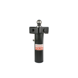 Teleskopinis hidraulinis cilindras D35 priekabai, eiga: 520 mm - su atrama