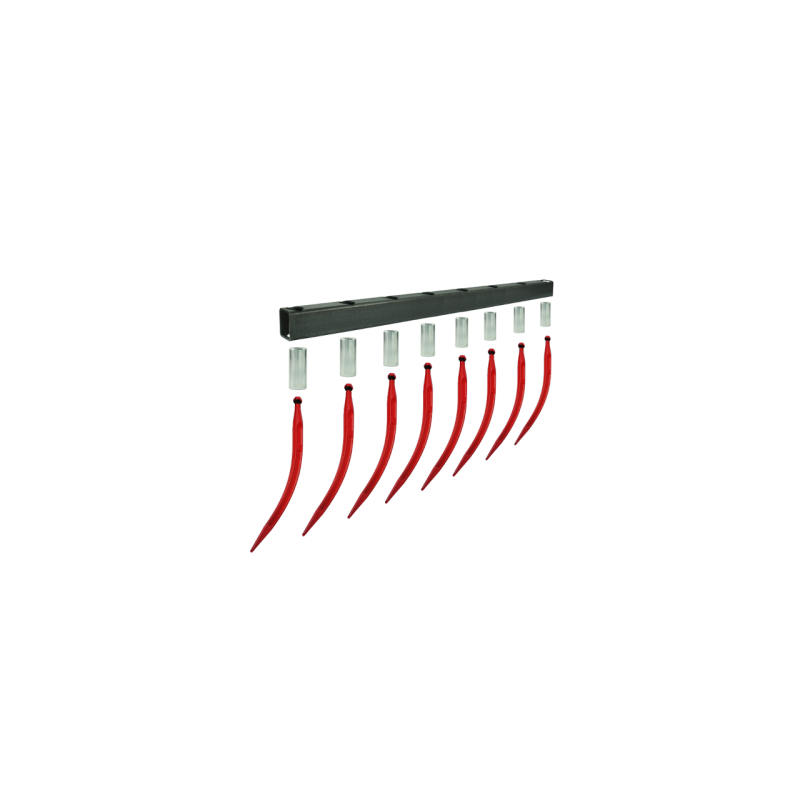 Krokodilo 1,4 m komplektinė sija + įvorės + dantys