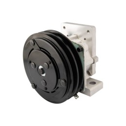 Elektromagnetinė sankaba 12 V su V formos diržo skriemuliu 2 grupės hidrauliniam siurbliui