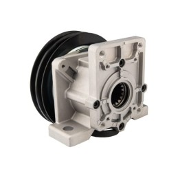 Elektromagnetinė sankaba 12 V su V formos diržo skriemuliu 2 grupės hidrauliniam siurbliui