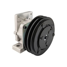 Elektromagnetinė sankaba 12 V su V formos diržo skriemuliu 2 grupės hidrauliniam siurbliui