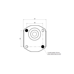 Dviejų sekcijų hidraulinis siurblys 16+14cm3, kairinis sukimasis, STEYR traktoriui