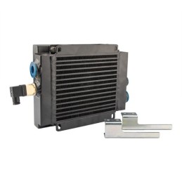 ST60 oro alyvos aušintuvas 230V su ventiliatoriumi, termostatu ir tvirtinimo elementais