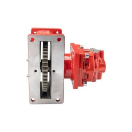 Vairo stiprintuvo siurblio pavaros priedas Władimirec T-25, komplekte yra Hydrosila NSZ10 kairiosios pavaros hidraulinis siurbly