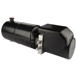 Hidraulinis agregatas su nuotolinio valdymo pultu „aukštyn-žemyn“, maitinimas: 12 V, galia: 2,0 kW, siurblys: 2,6 cm3, maks. slė