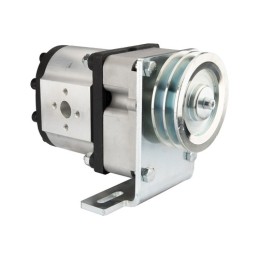 Guolių pavara, kairiojo krumpliaračio hidraulinis siurblys, 46 cm3/aps., 3 grupė + laikiklis ir skriemulys