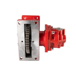 „Vladimirec T-25“ vairo stiprintuvo siurblio pavaros įtaisas, „Hydrosila NSZ16“ kairiosios pavaros hidraulinis siurblys, kairioj