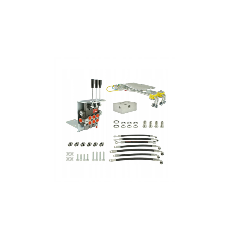 Komplektas gamyklinės hidraulikos modifikavimui ir išplėtimui Ursus C-330 traktoriuose