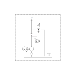 Hidraulinis agregatas su nuotolinio valdymo pultu „aukštyn-žemyn“, maitinimas: 24 V, galia: 2,0 kW, siurblys: 2,6 cm3, maks. slė