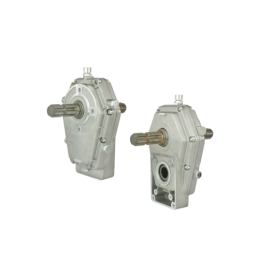 Daugiklio pavarų dėžės tvirtinimas 2 ir 3 grupių siurbliams, perdavimo skaičius: 1:3,8, galia: 20 kW, su dviem kardaniniais vele