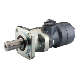 BMR 200 hidraulinis variklis su 25 mm velenu, absorbcijos našumas: 200 cm3/aps., greitis: 300 aps./min., komplektas su priedu, B