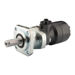 BMR 250 hidraulinis variklis su 25 mm velenu, darbinis tūris: 250 cm3/aps., greitis: 240 aps./min., komplektas su priedu, BMR va