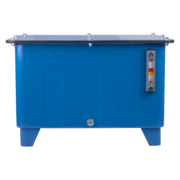 70 l hidraulinės alyvos bakas ant kojų su pilnu dangčiu