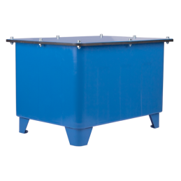 70 l hidraulinės alyvos bakas ant kojų su pilnu dangčiu