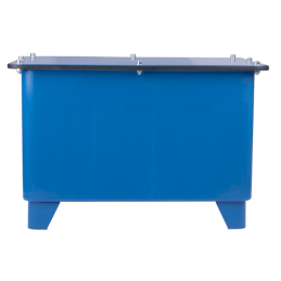 70 l hidraulinės alyvos bakas ant kojų su pilnu dangčiu