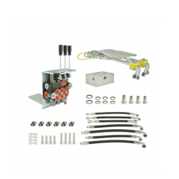 Komplektas gamyklinės hidraulikos modifikavimui ir išplėtimui Ursus C-330 traktoriuose, kėlimo valdymo sekcija su plūduriuojanči