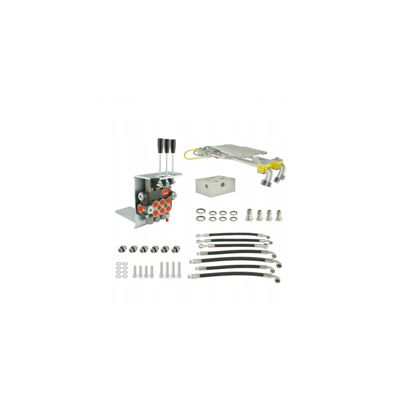 Komplektas gamyklinės hidraulikos modifikavimui ir išplėtimui Ursus C-330 traktoriuose, kėlimo valdymo sekcija su plūduriuojanči