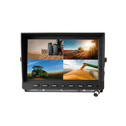 Stebėjimo komplektas 4x galinio vaizdo kameroms 12V 24V monitorius 9"