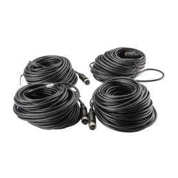 Stebėjimo komplektas 4x galinio vaizdo kameroms 12V 24V monitorius 9"