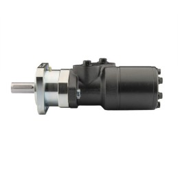 BMR 400 hidraulinis variklis su 25 mm velenu, darbinis tūris: 400 cm3/aps., greitis: 150 aps./min., komplektas su priedu, BMR va