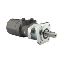 BMR 400 hidraulinis variklis su 25 mm velenu, darbinis tūris: 400 cm3/aps., greitis: 150 aps./min., komplektas su priedu, BMR va