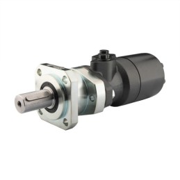 BMR 400 hidraulinis variklis su 25 mm velenu, darbinis tūris: 400 cm3/aps., greitis: 150 aps./min., komplektas su priedu, BMR va