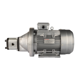 Hidraulinis krumpliaratinis siurblys + 3 fazių 400 V 3 kW variklis komplekte su varpo formos jungtimi ir kumšteliu, komplekto na