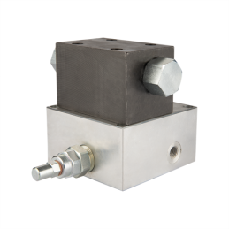 „Cetop“ automatinis perjungimo vožtuvas mėšlo kratytuvui, sriegis: 1/2 colio, srautas: 80 l/min, maksimalus slėgis: 350 barų