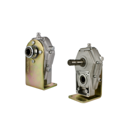 Pavarų dėžės daugiklio priedas 2 ir 3 grupės siurbliams, perdavimo skaičius: 1:3,8, galia: 20 kW, aprūpintas PTO lizdu su skląsč